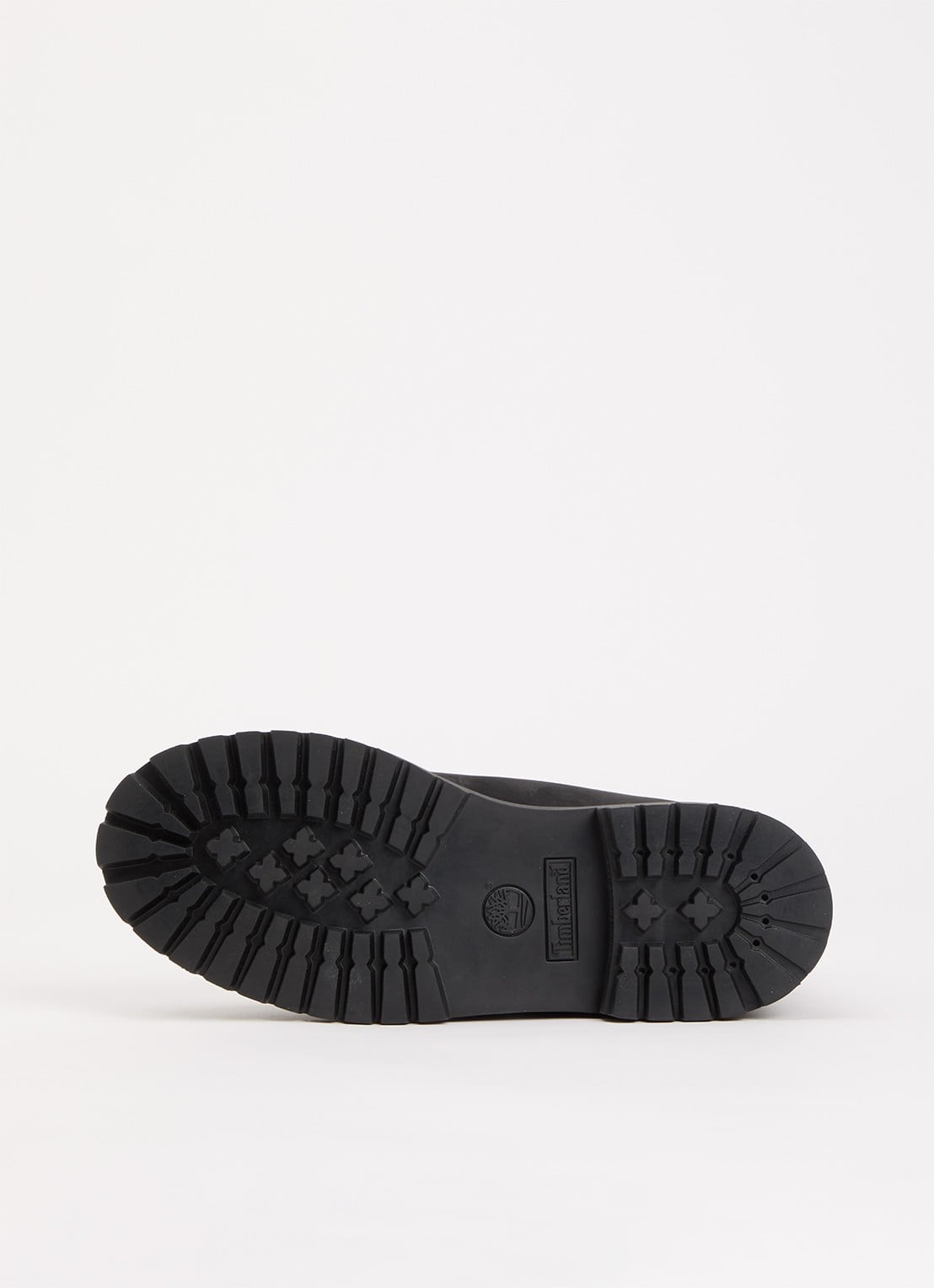 Timberland Veterschoen van leer met logo - detail 4 zwart