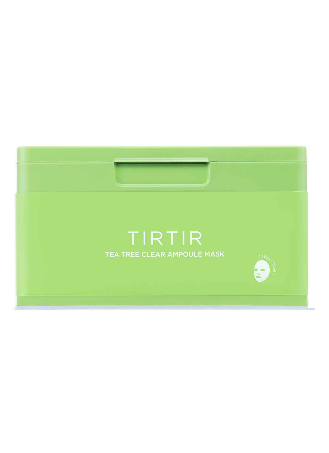 TirTir Tea Tree Clear Ampoule Mask - gezichtsmasker - voorkant undefined