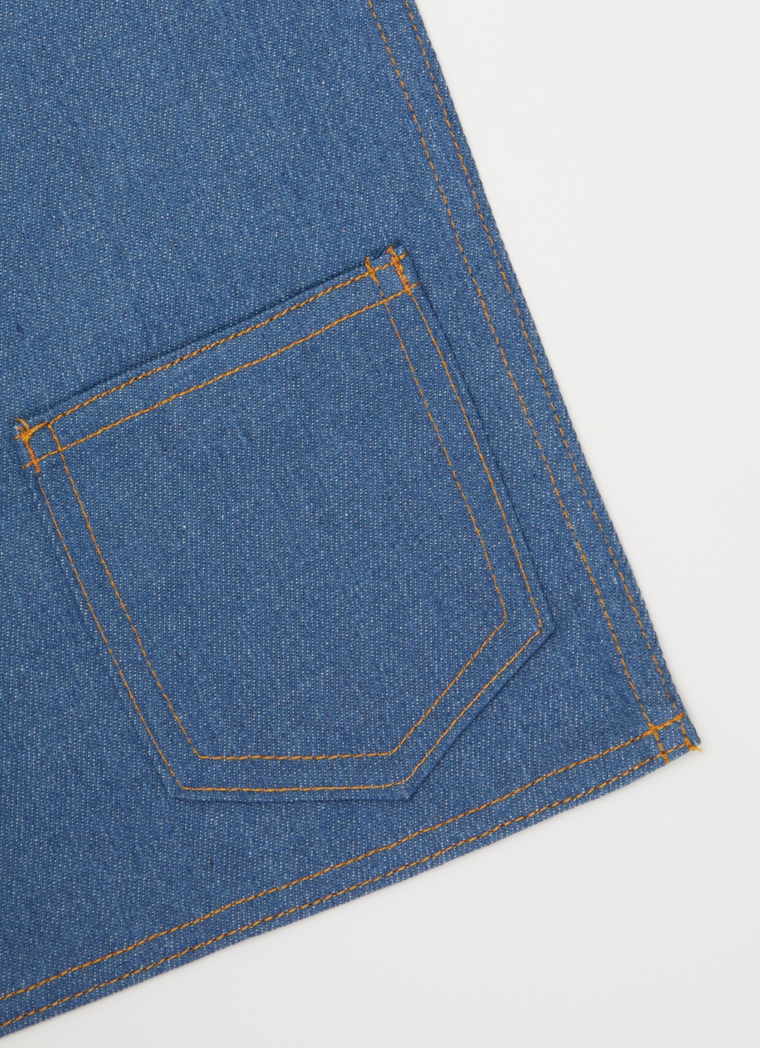 Tiseco Indigo placemat 33 x 45 cm  - voorkant 2 blauw