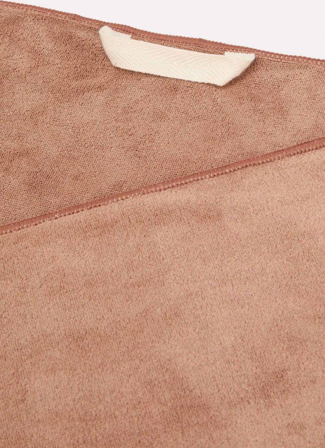 Tiseco Keukendoek 50 x 50 cm set van 2 - voorkant 2 cognac