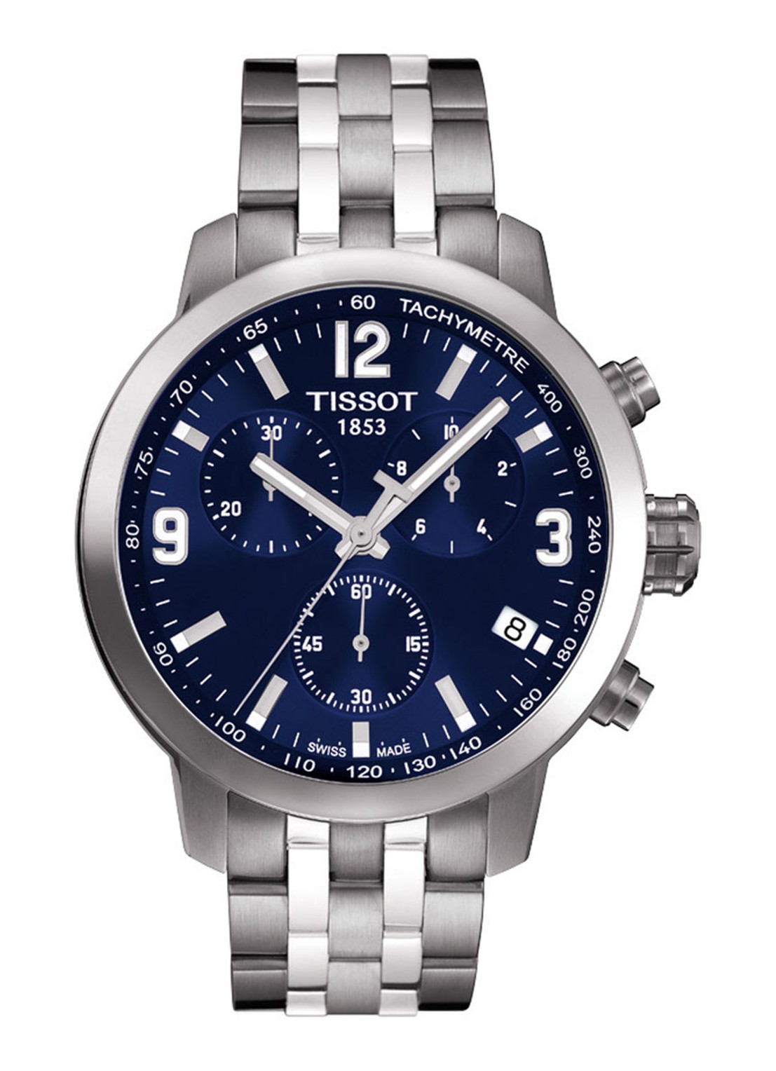 Tissot Horloge PRC200 T0554171104700 - voorkant zilver