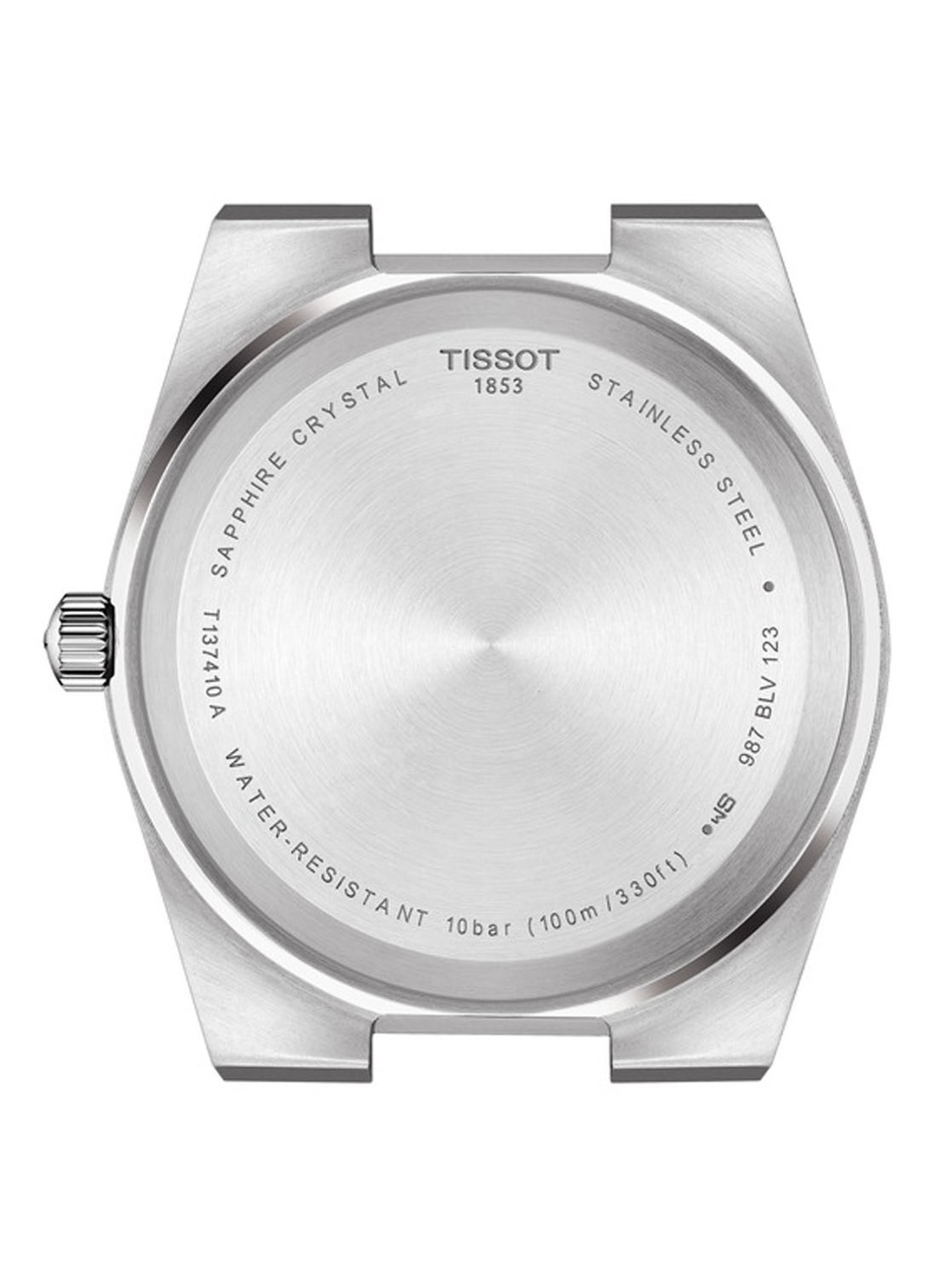 Tissot PRX horloge T1374101105100 - detail 3 zilver