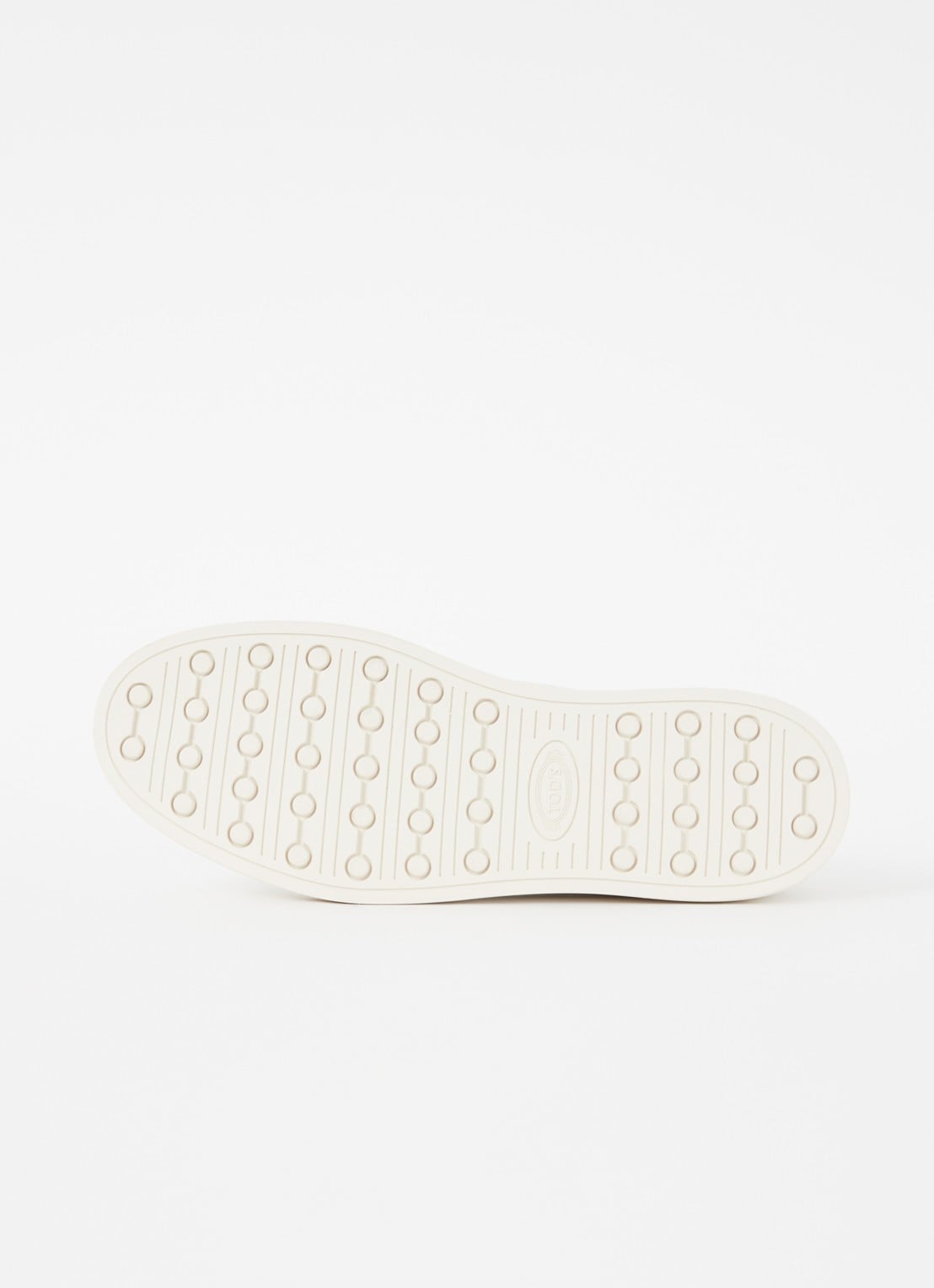 Tod's Allacciata Cassetta sneaker van kalfsleer - detail 5 ivoor