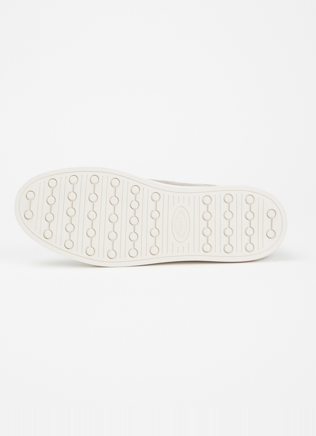 Tod's Allaciata Cassetta sneaker van kalfssuède - detail 3 donkerbeige