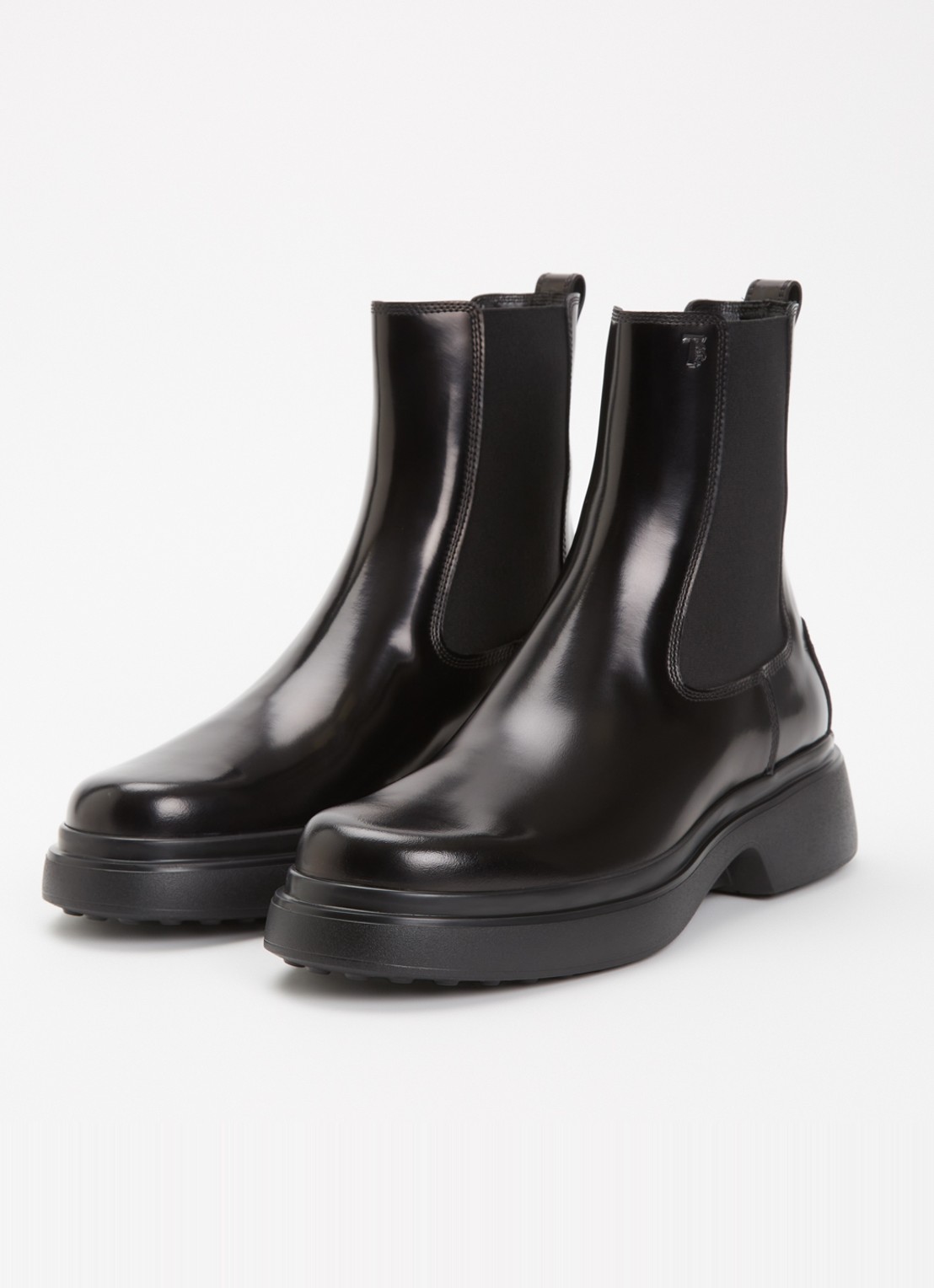 Tod's Chelsea boot van kalfsleer - detail 4 zwart