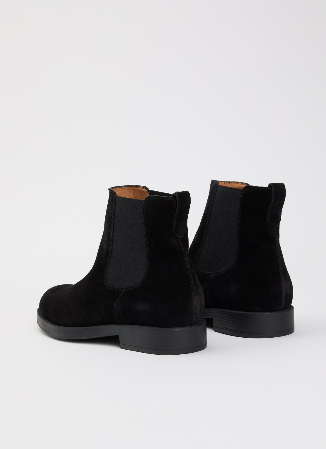 Tod's Chelsea boot van leer - achterkant zwart