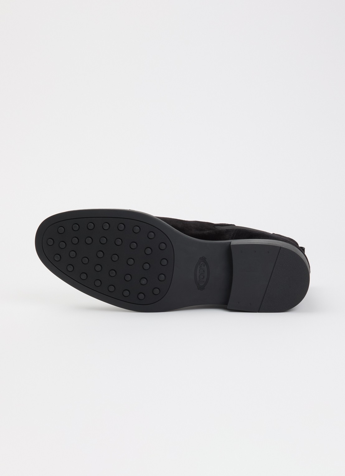 Tod's Chelsea boot van leer - detail 4 zwart