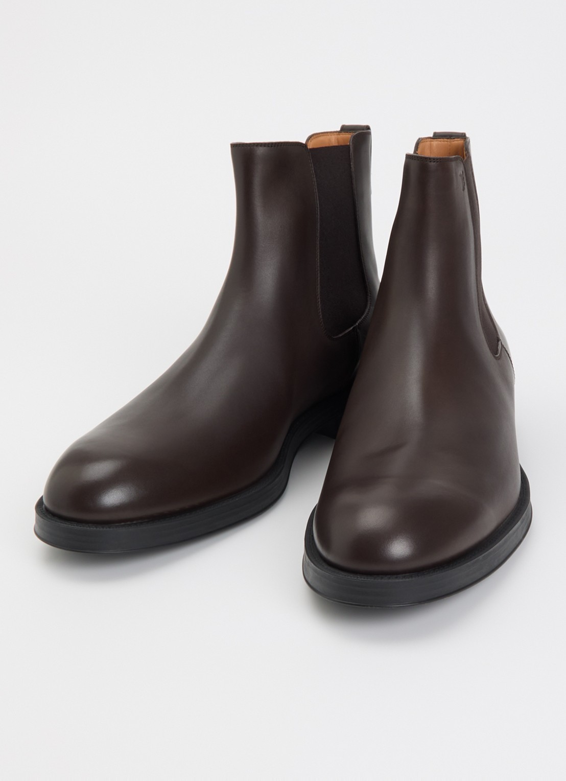 Tod's Chelsea boot van leer - detail 3 bruin