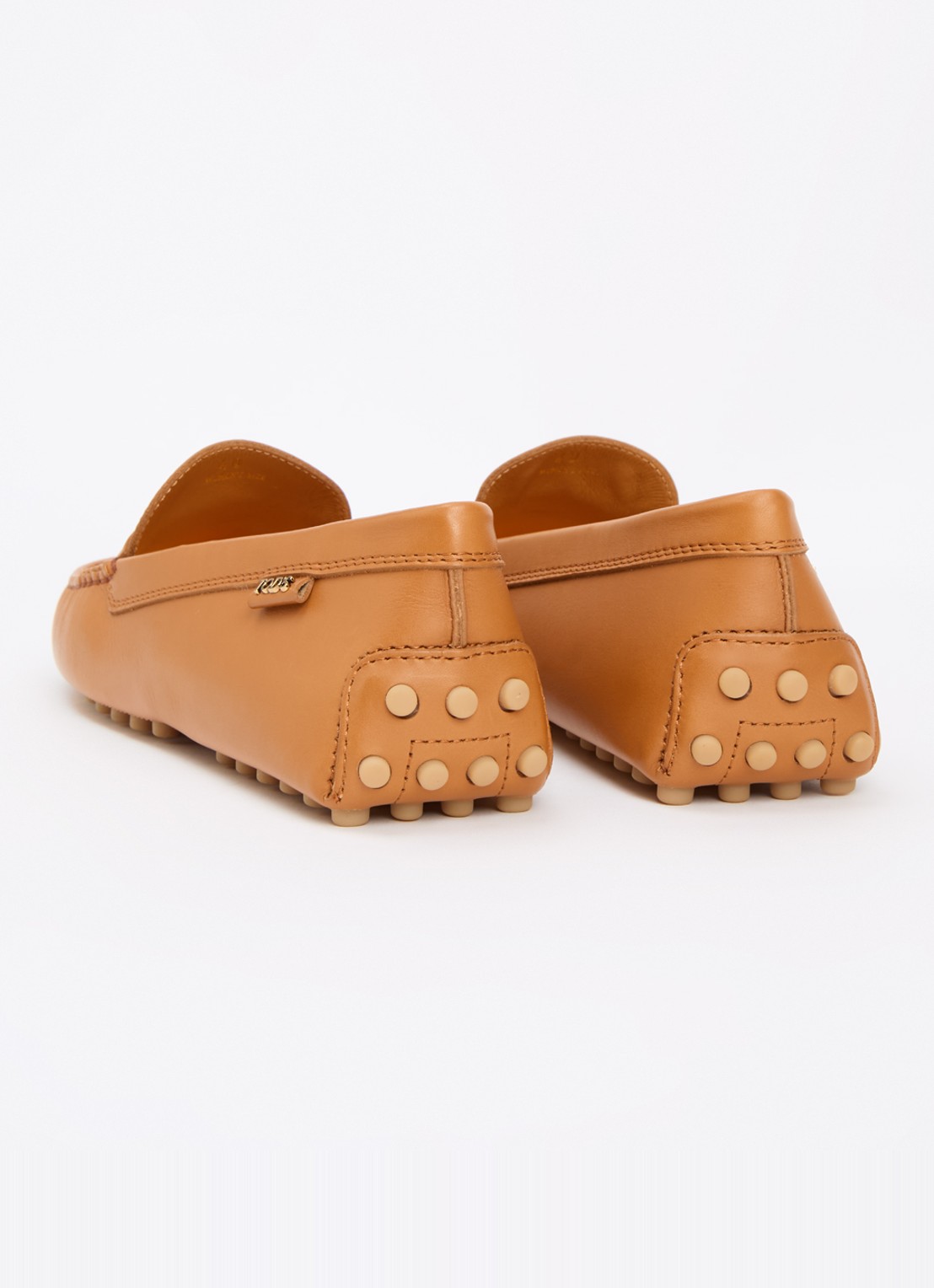 Tod's Gommino mocassin van kalfsleer - achterkant 6 roestbruin