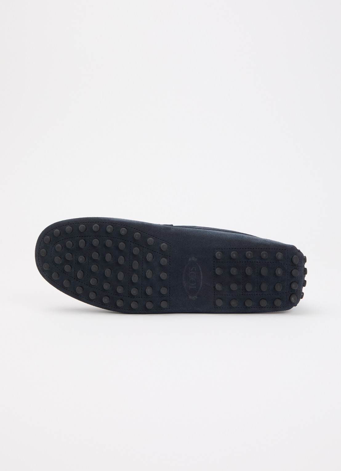 Tod's Gommino mocassin van suède - detail 5 indigo