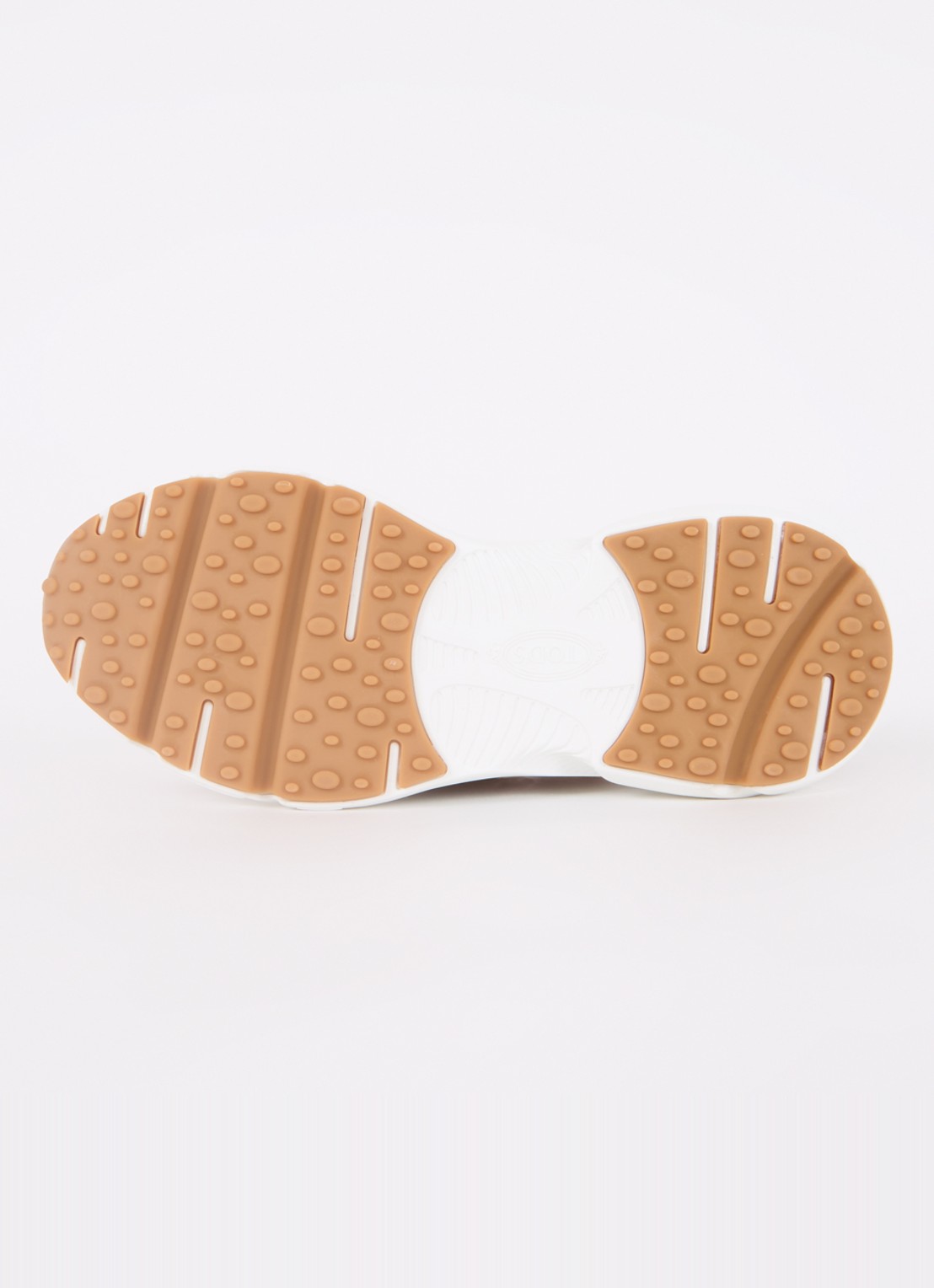 Tod's Kate sneaker met met gebreid bovenwerk - detail 4 camel
