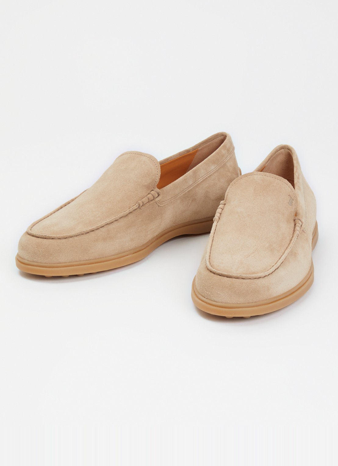 Tod's Loafer van kalfssuède - detail 3 zand
