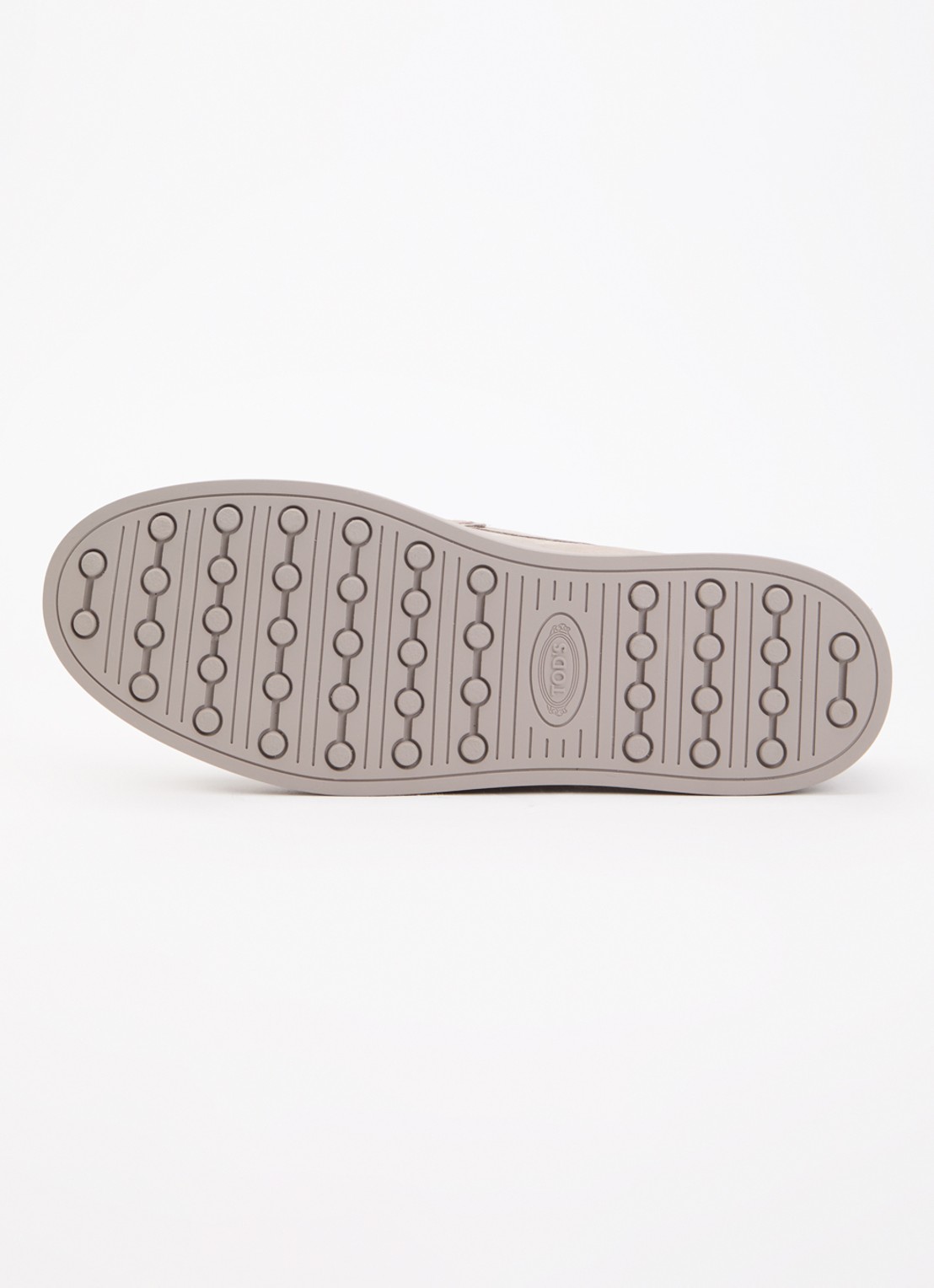 Tod's Mocassino Cassetta slip-on van leer - detail 5 grijs