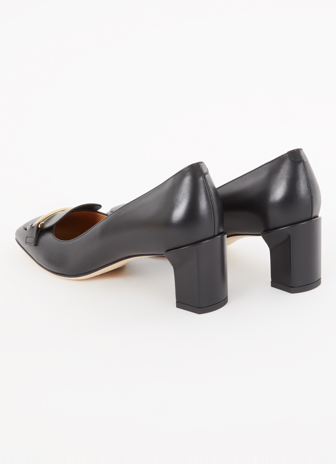 Tod's Pump van kalfsleer - achterkant 3 zwart