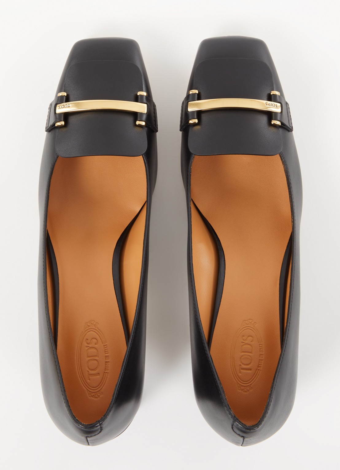 Tod's Pump van kalfsleer - detail 5 zwart