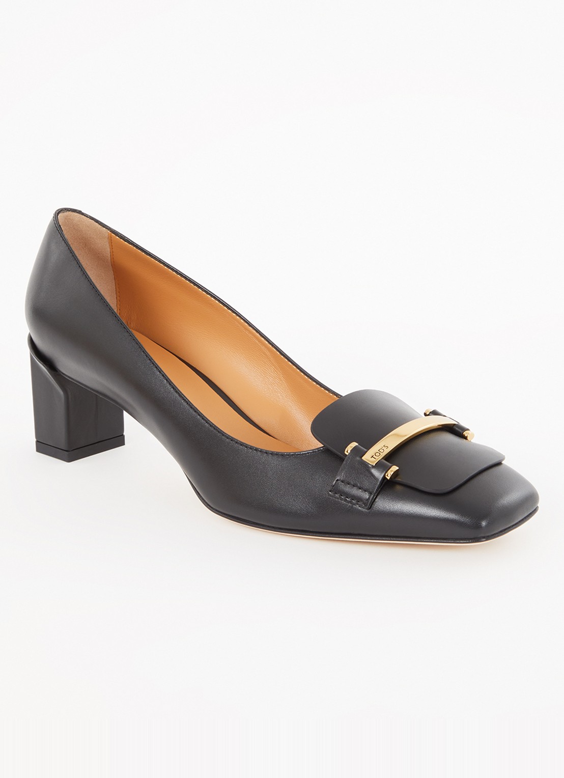 Tod's Pump van kalfsleer - voorkant zwart