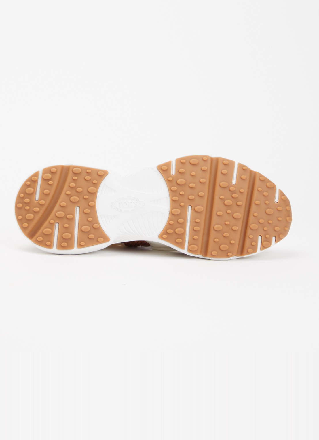 Tod's Sneaker met gebreid bovenwerk - detail 6 gebroken wit