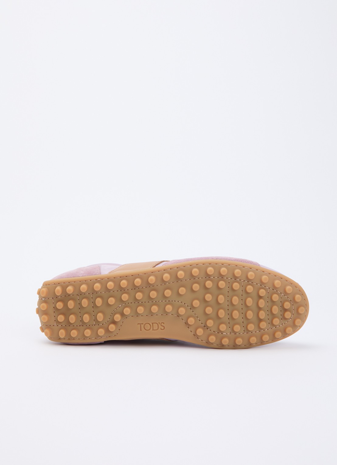 Tod's Sportiva sneaker met details van leer - detail 5 lila