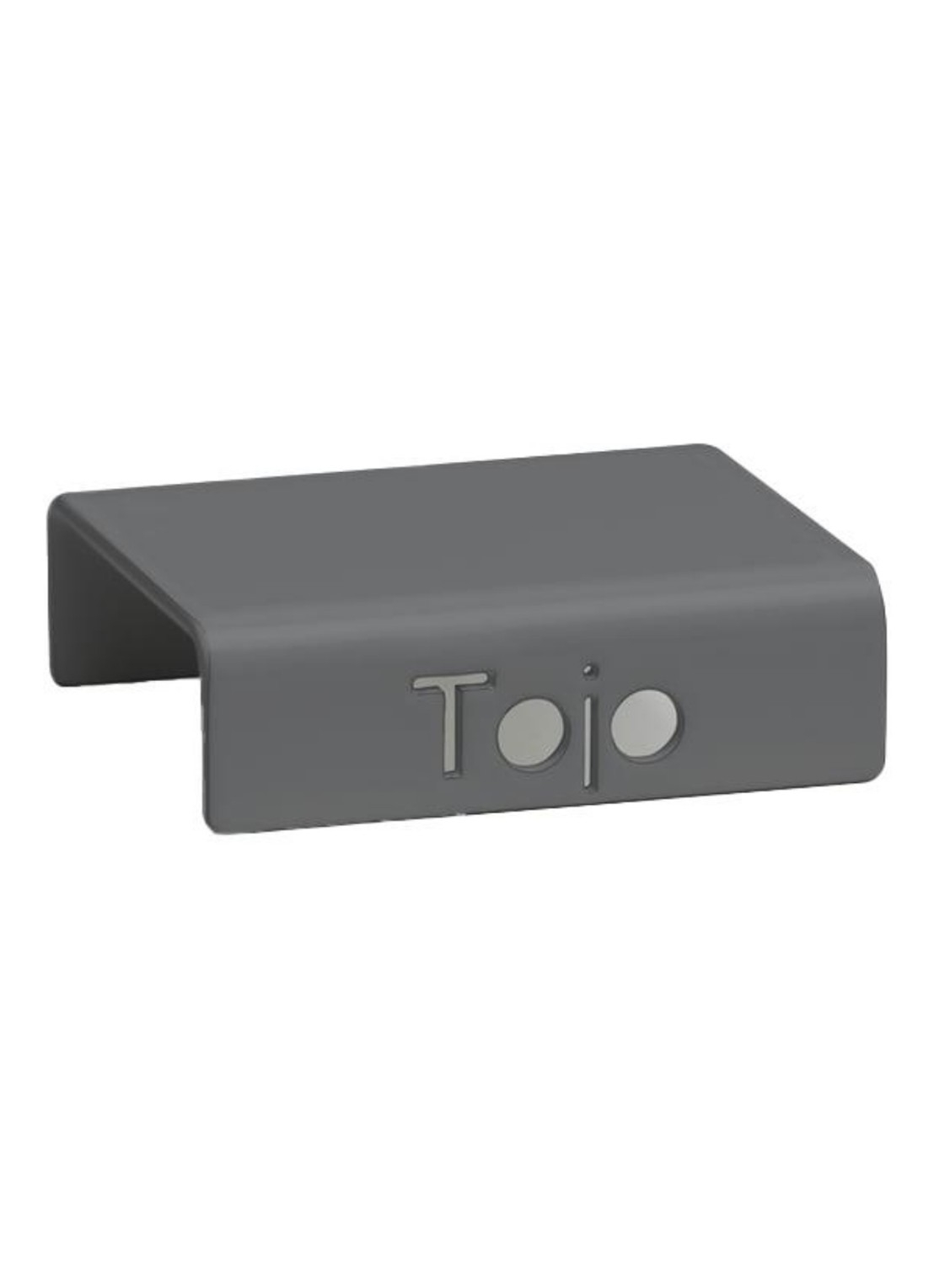 Tojo Clip voor Hochstapler kast 15 cm - voorkant antraciet