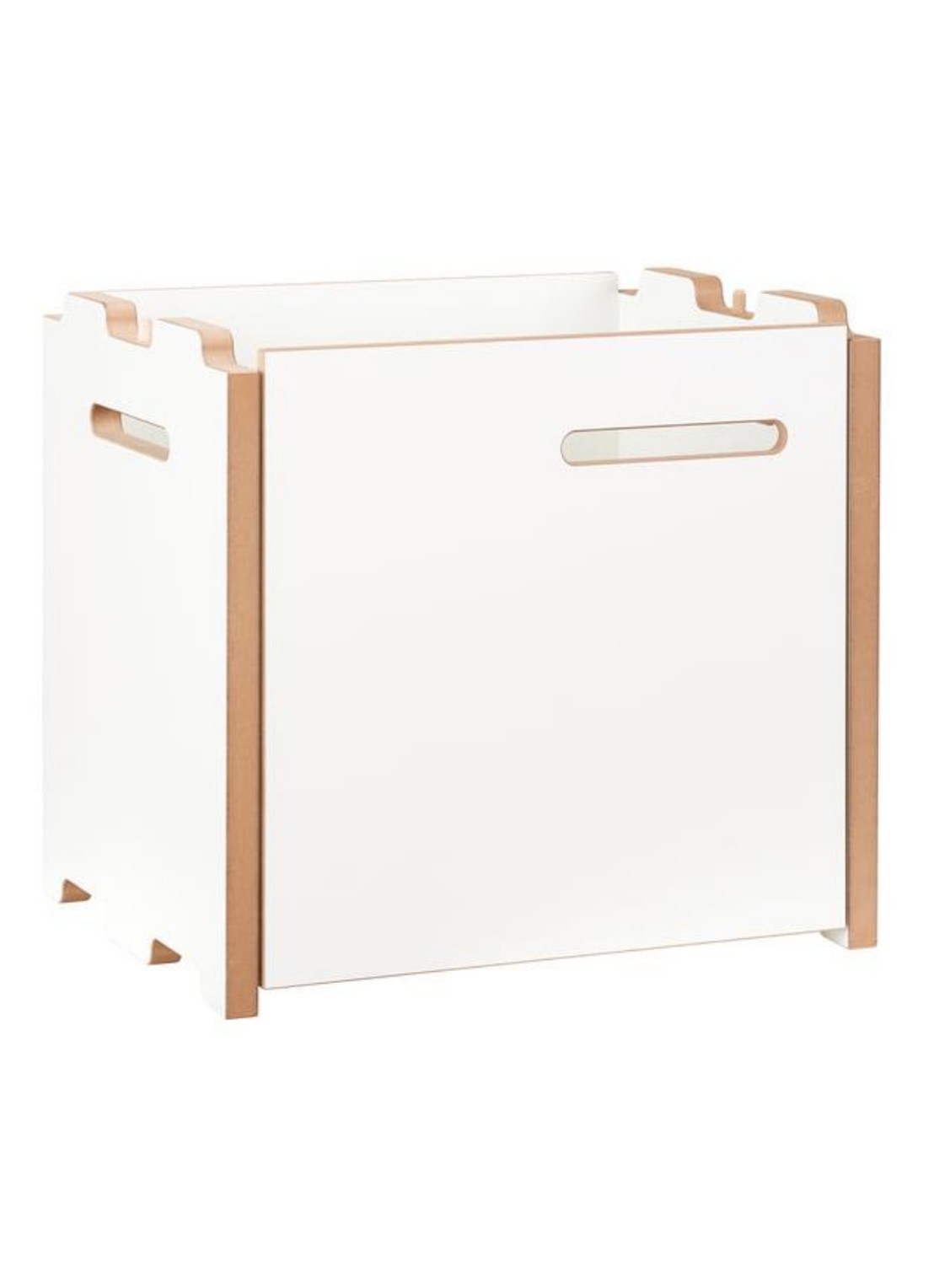 Tojo Halbstark opbergmodule met deurtje rechts 38 cm - voorkant wit