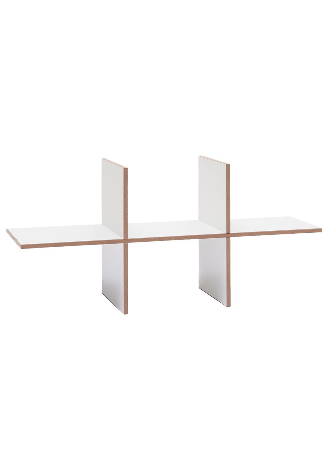 Tojo Hochstapler plank 33 cm - detail 2 wit