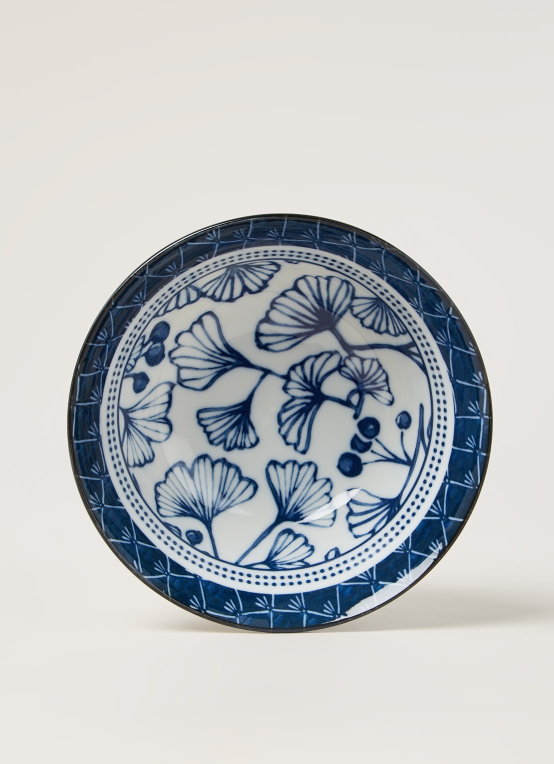 Tokyo Design Studio Flora Japonica Ginkgo kom 15 cm - detail wit