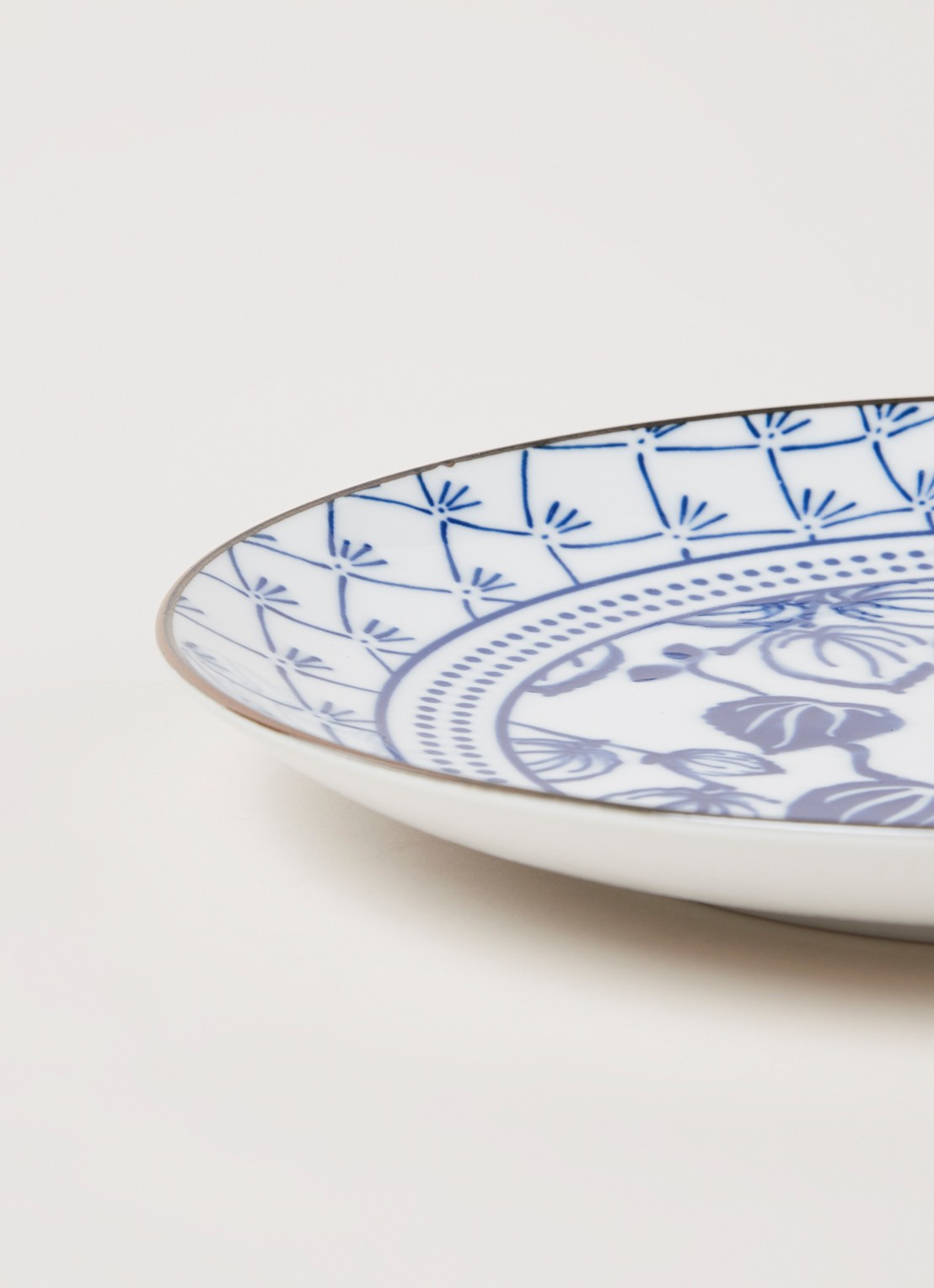Tokyo Design Studio Flora Japonica Ivy ontbijtbord 20 cm - detail 3 wit