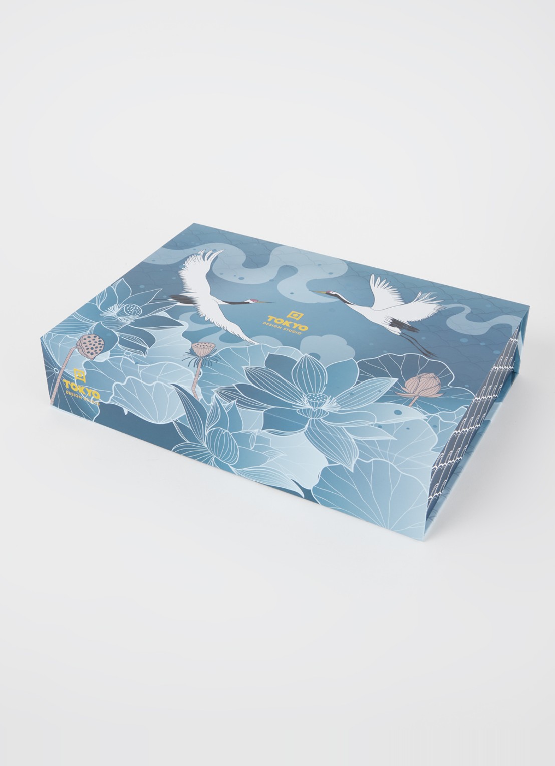 Tokyo Design Studio Glassy sushi serviesset van 8 - detail 3 donkerblauw