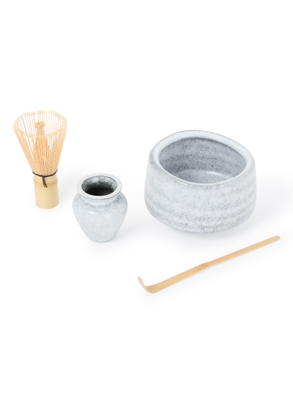 Tokyo Design Studio Matcha serviesset 4-delig - voorkant lichtgrijs