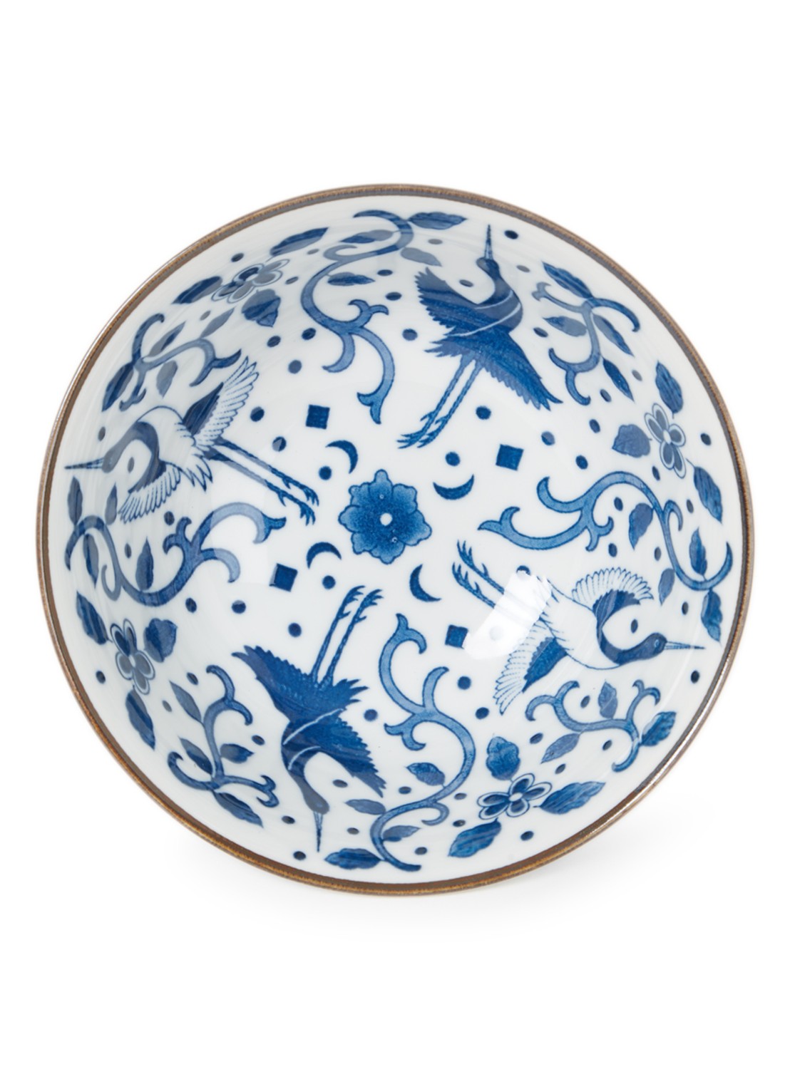 Tokyo Design Studio Mixed Bowls Maizuru kom 15 cm - voorkant blauw