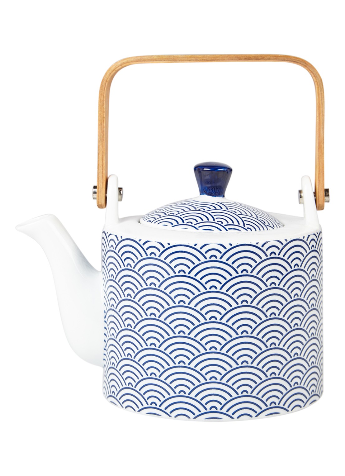 Tokyo Design Studio Nippon Blue theepot 80 cl - voorkant donkerblauw