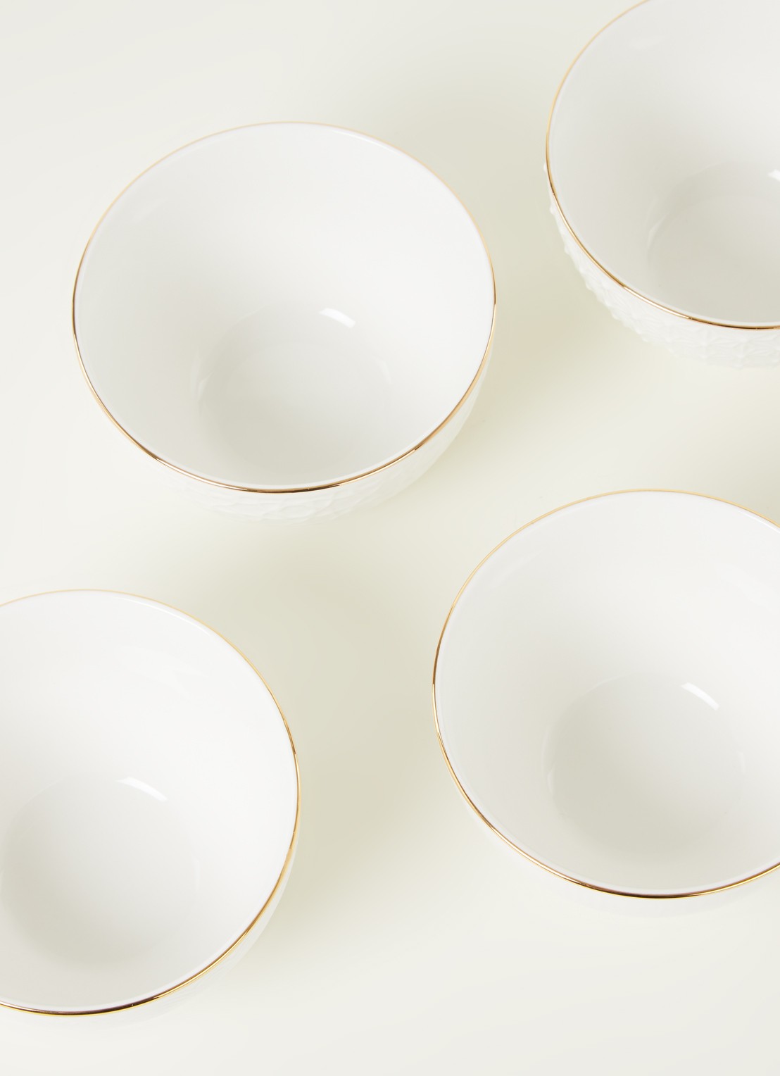 Tokyo Design Studio Nippon White kom 11,5 cm set van 4  - detail wit