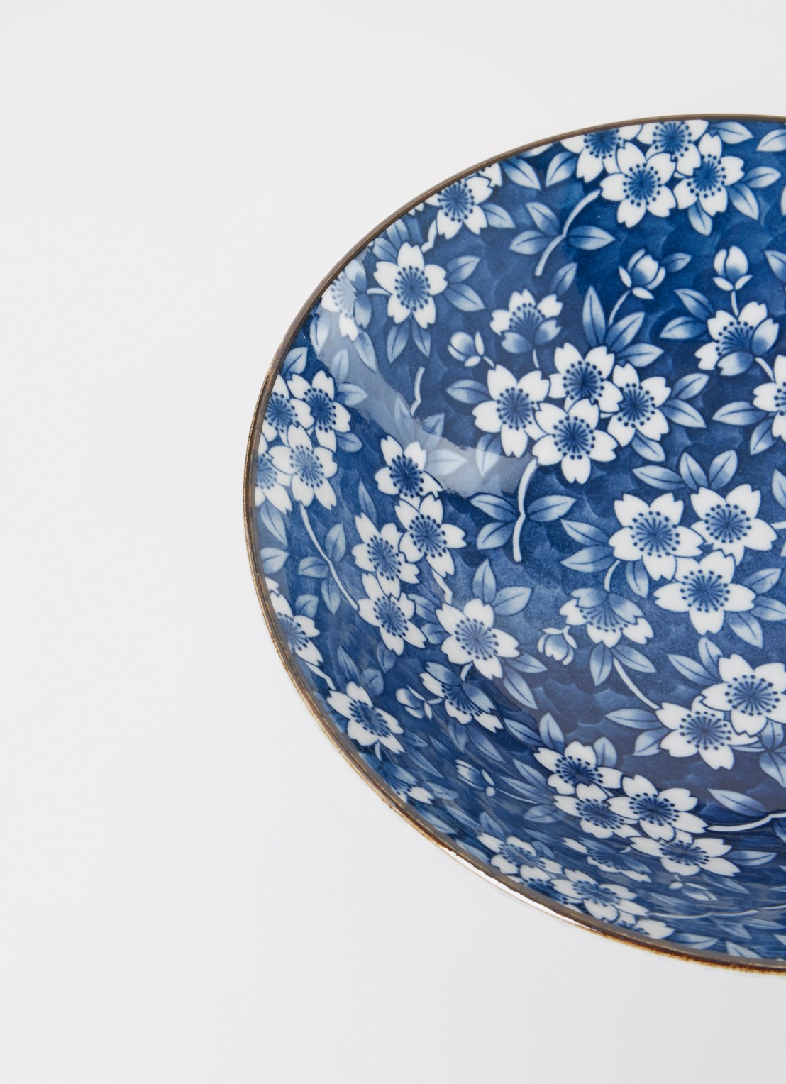 Tokyo Design Studio Sakura kom 25 cm - detail 2 blauw