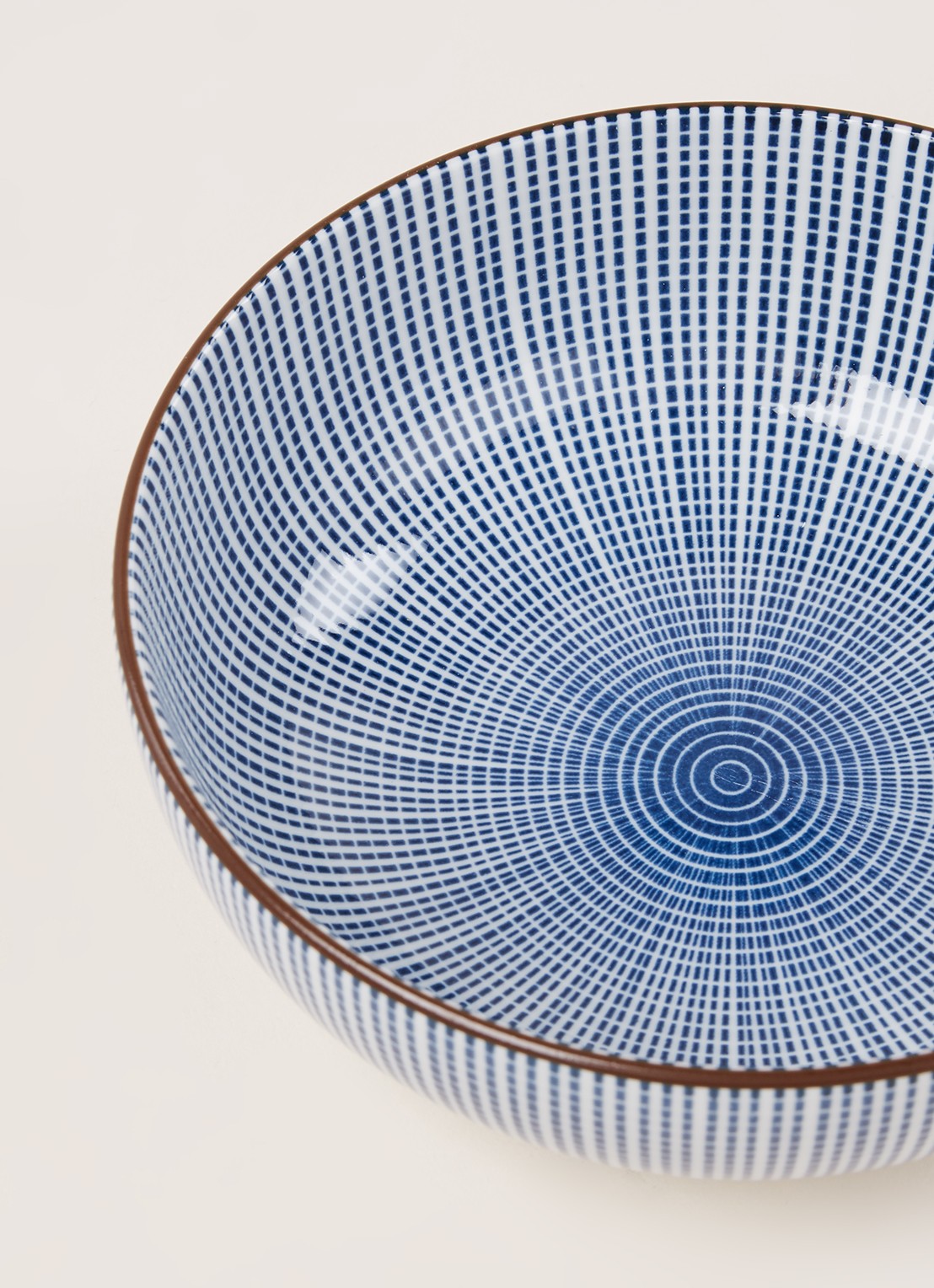 Tokyo Design Studio Sendan kom 15 cm - detail donkerblauw