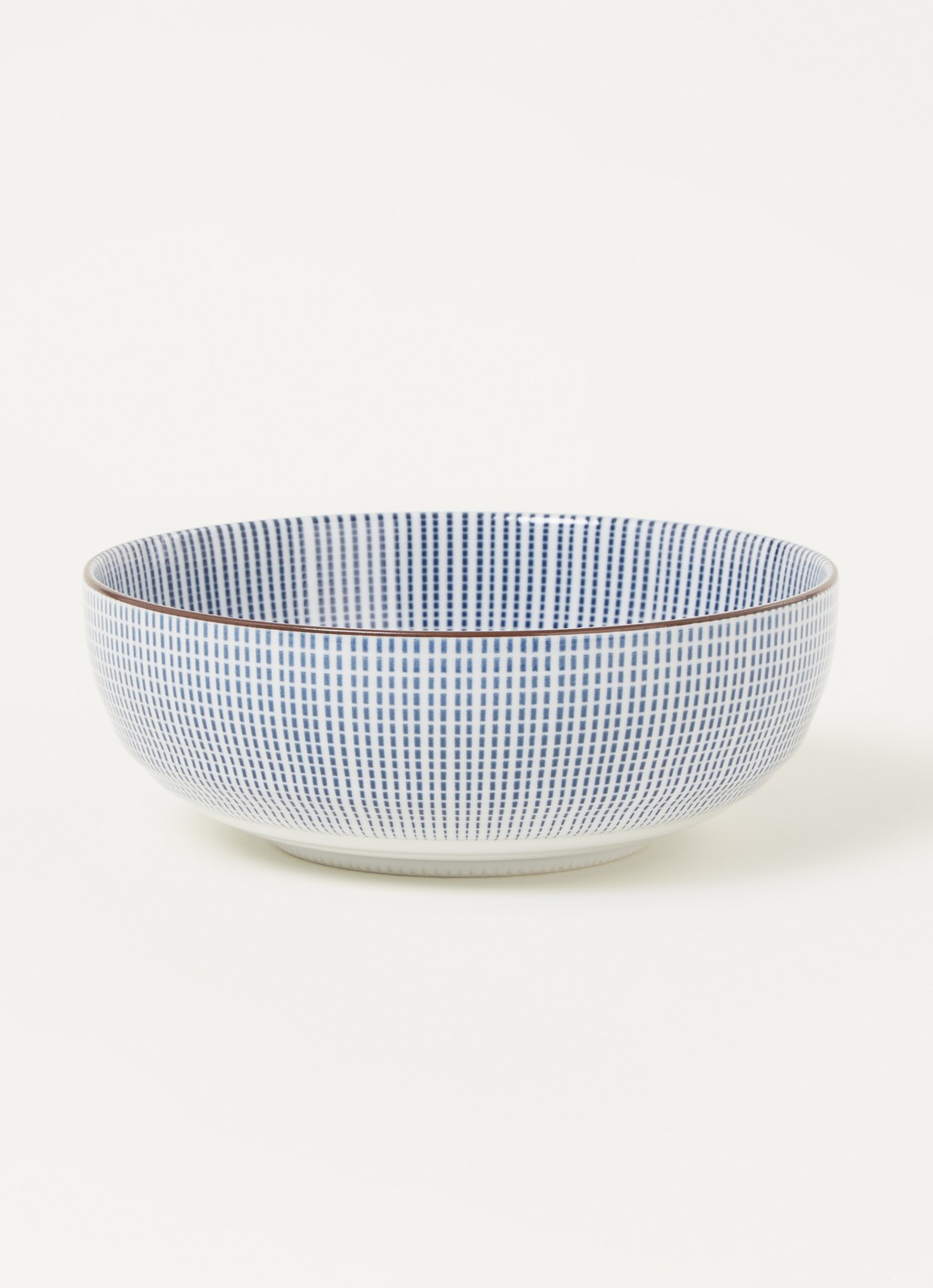 Tokyo Design Studio Sendan Tokusa kom 18 cm - voorkant 2 donkerblauw