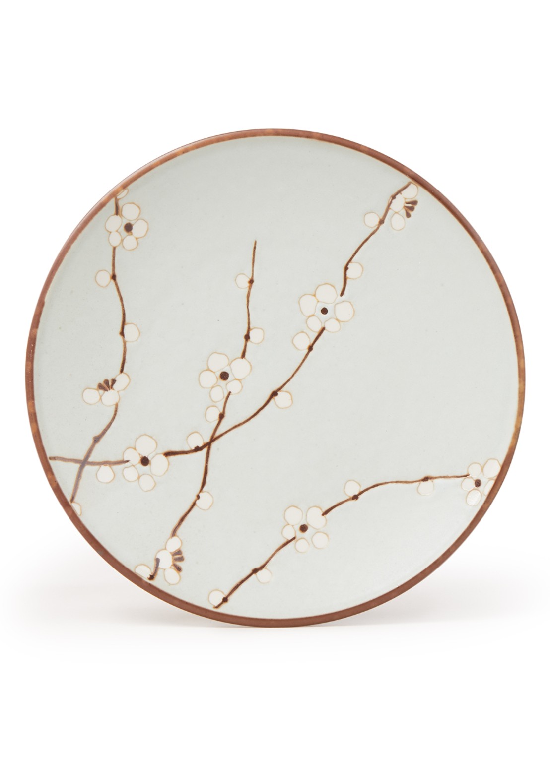 Tokyo Design Studio Soshun Blossom ontbijtbord 23 cm - voorkant 2 mint