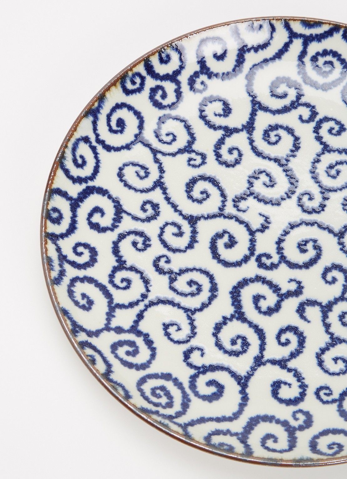 Tokyo Design Studio Ten Karakusa dinerbord 25 cm - detail 3 blauw