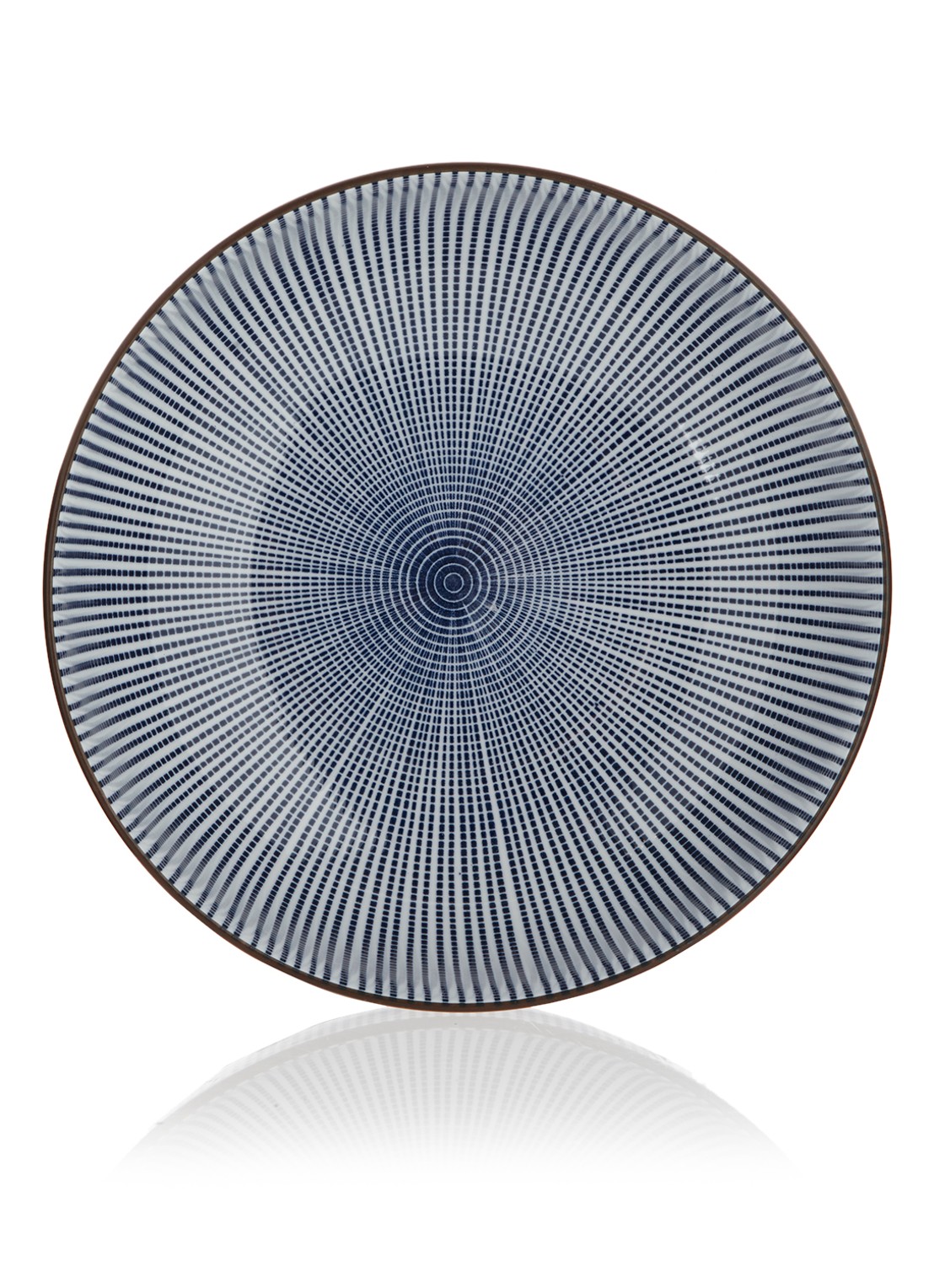 Tokyo Design Studio Tokusa schaal 21,5 cm - detail donkerblauw