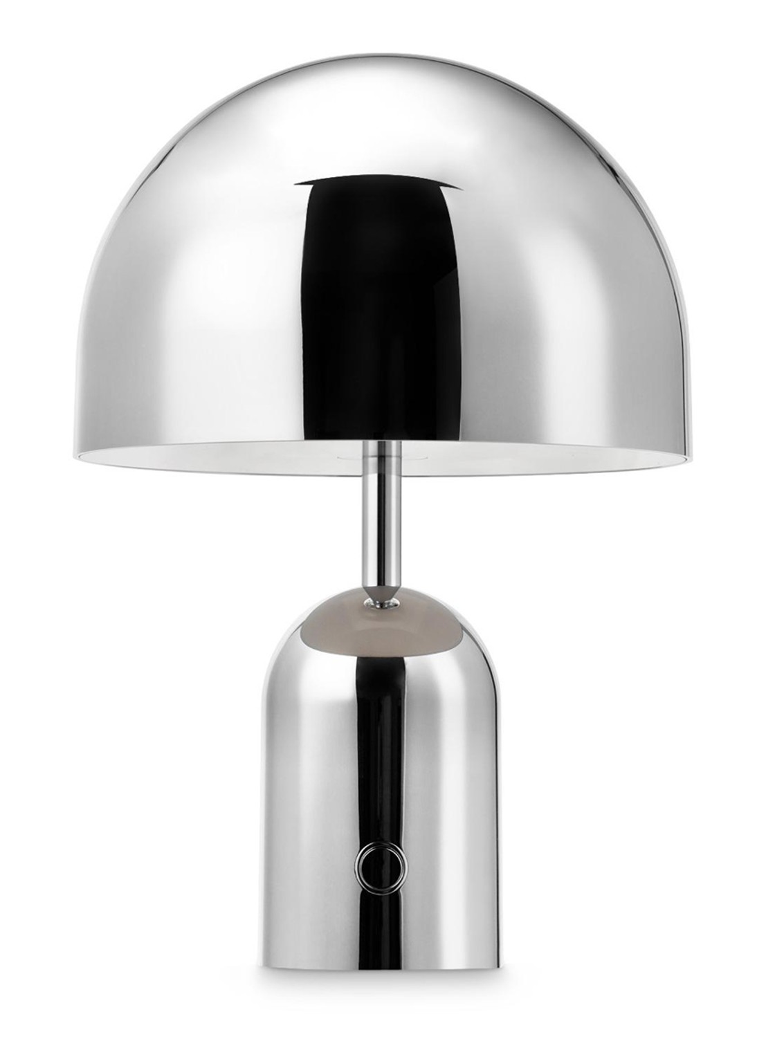 Tom Dixon Bell tafellamp Ø19 cm - voorkant zilver