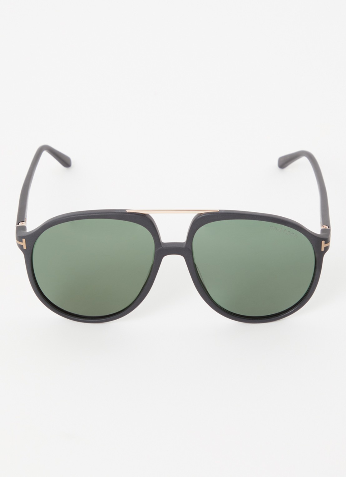 TOM FORD Archie zonnebril FT1079 - detail 2 donkergroen