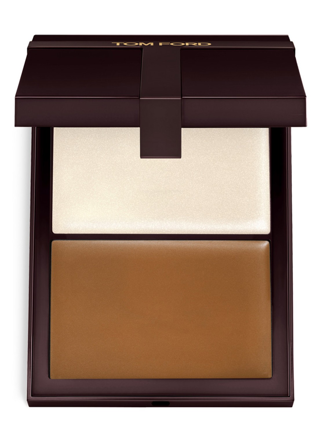TOM FORD Architecture Contour Duo - contour palette  - voorkant kastanjebruin