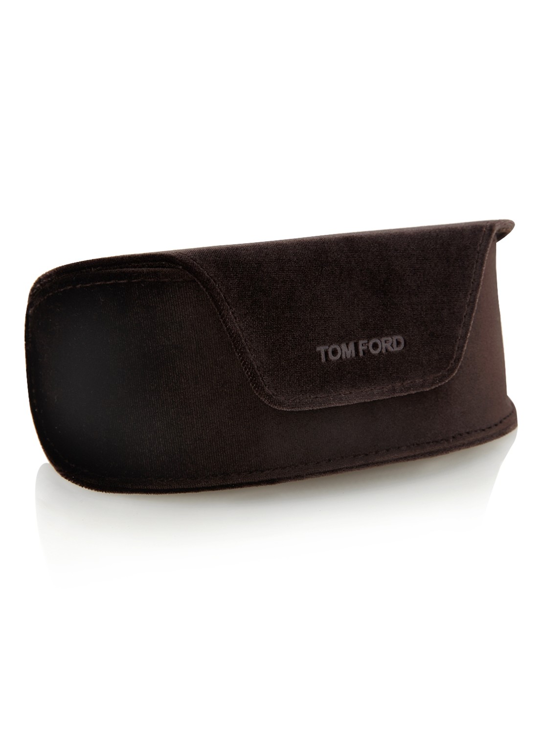 TOM FORD Beatrix-02 zonnebril FT0613 - detail 4 donkerbruin