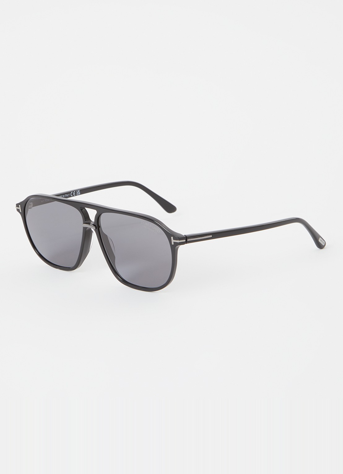 TOM FORD Bruce zonnebril gepolariseerd FT1026 - voorkant zwart