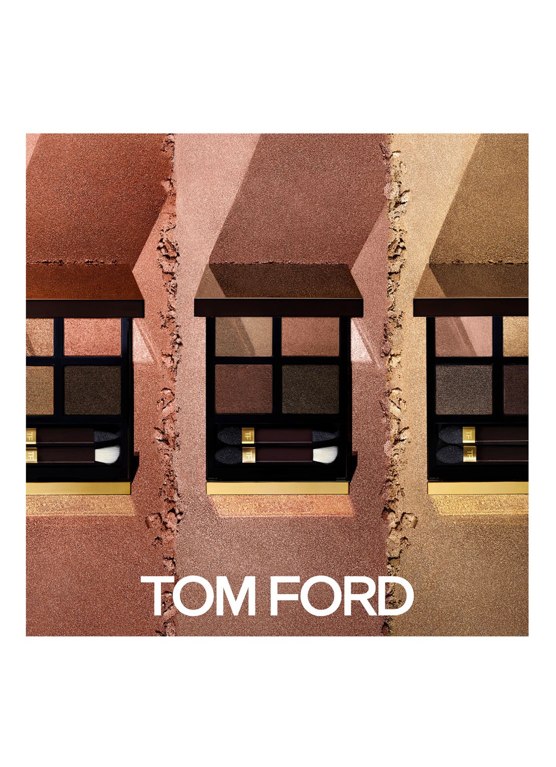 Tom Ford Eye Color Quad - oogschaduw palette - detail 7 35 rose topaz