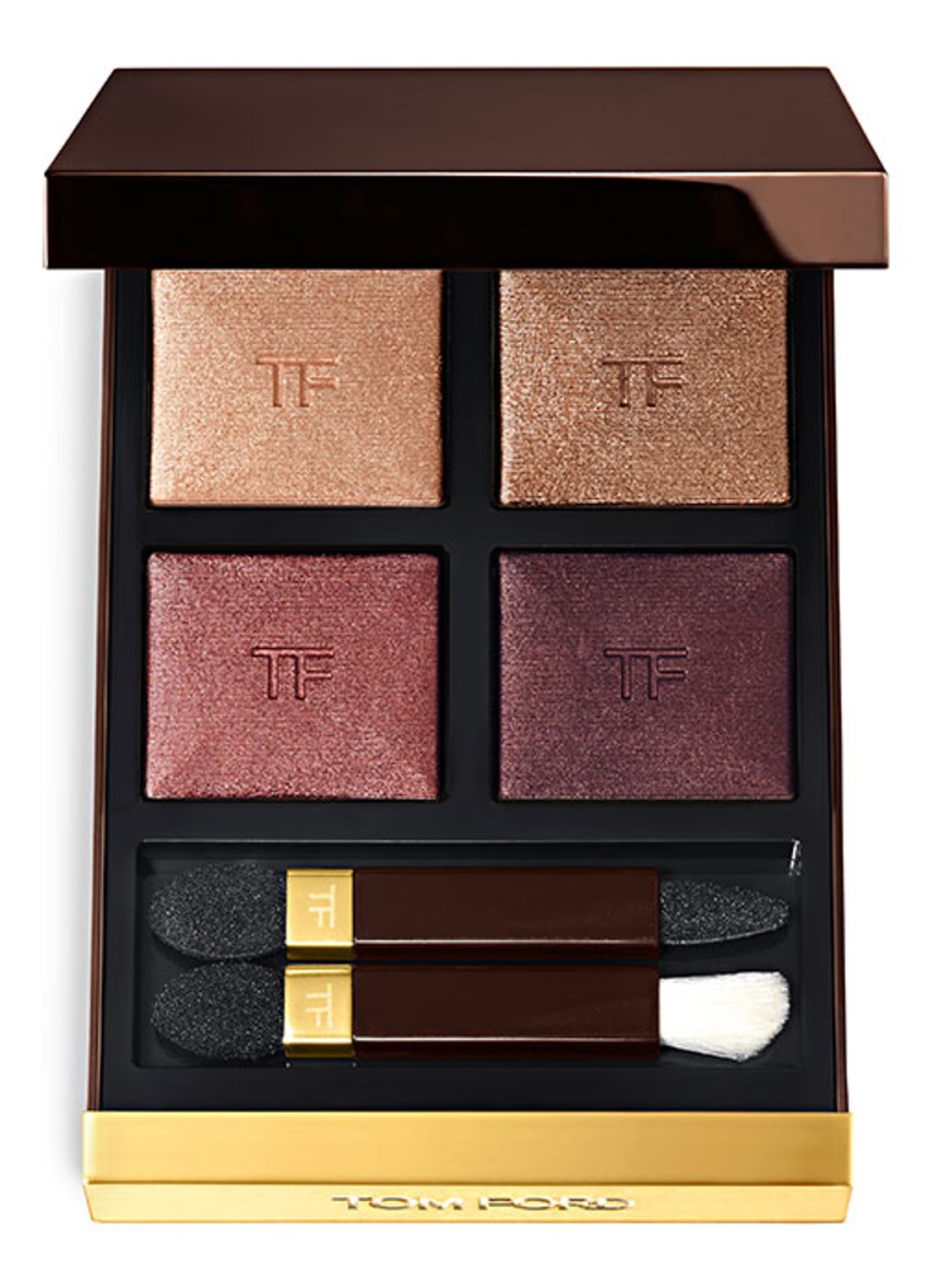 Tom Ford Eye Color Quad - oogschaduw palette - voorkant 2 honeymoon