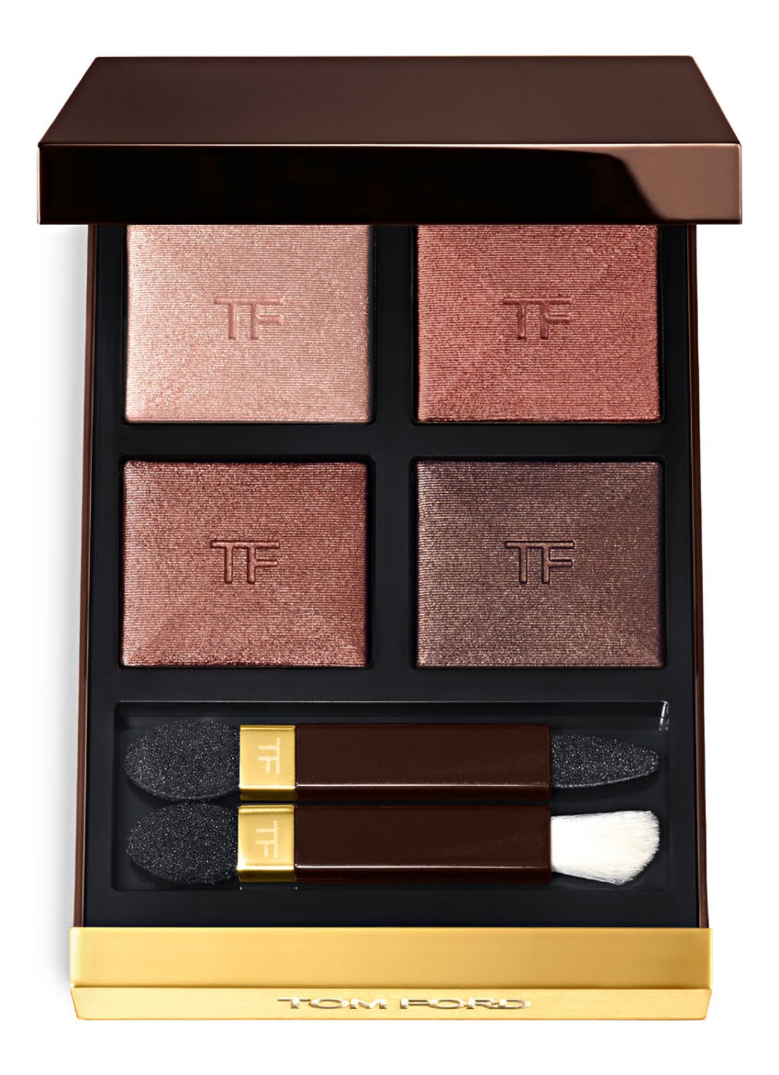 Tom Ford Eye Color Quad - oogschaduw palette - voorkant 2 body heat