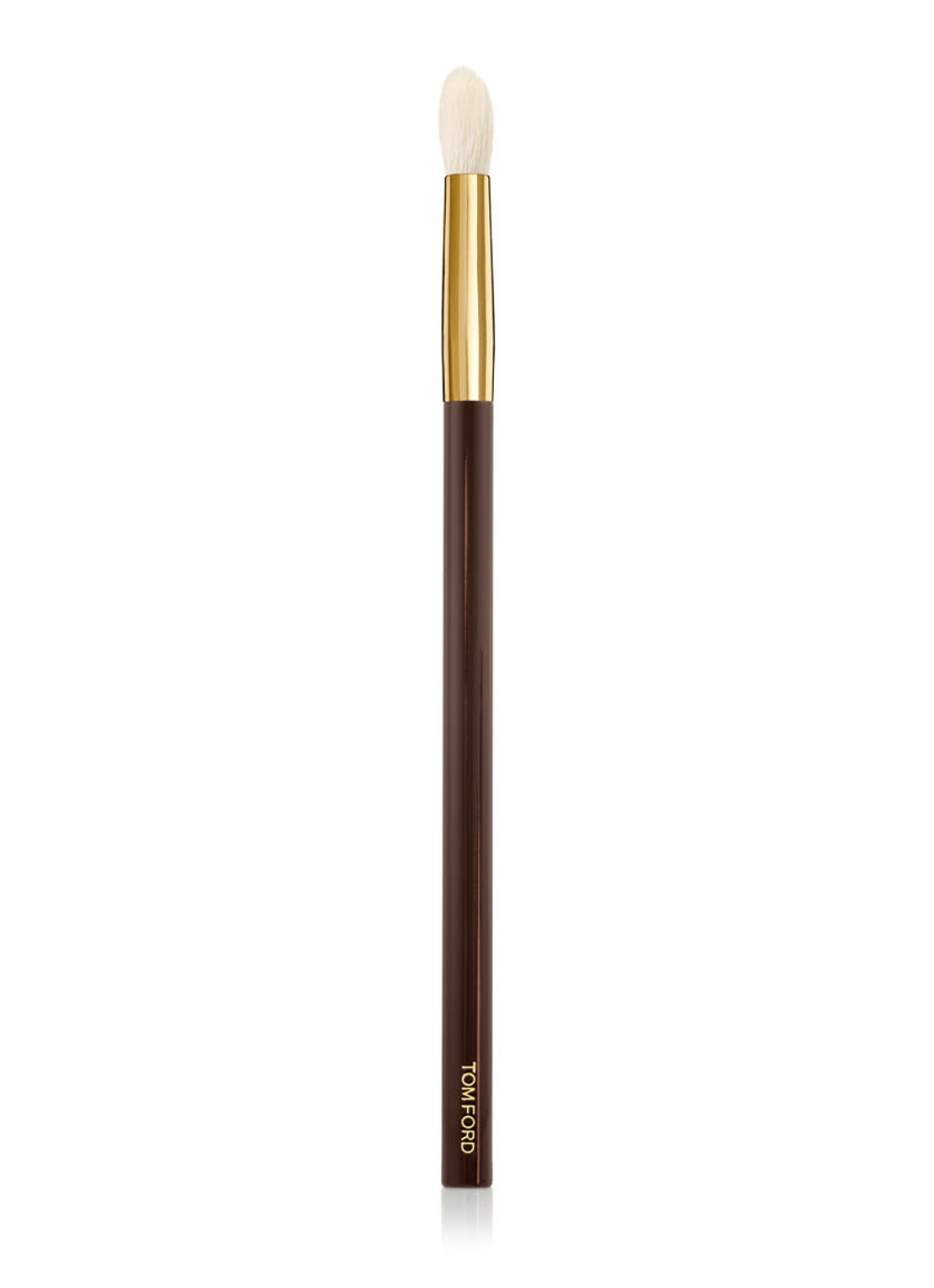 Tom Ford Eye Shadow Blend Brush 13 - oogschaduw kwast - voorkant donkerbruin