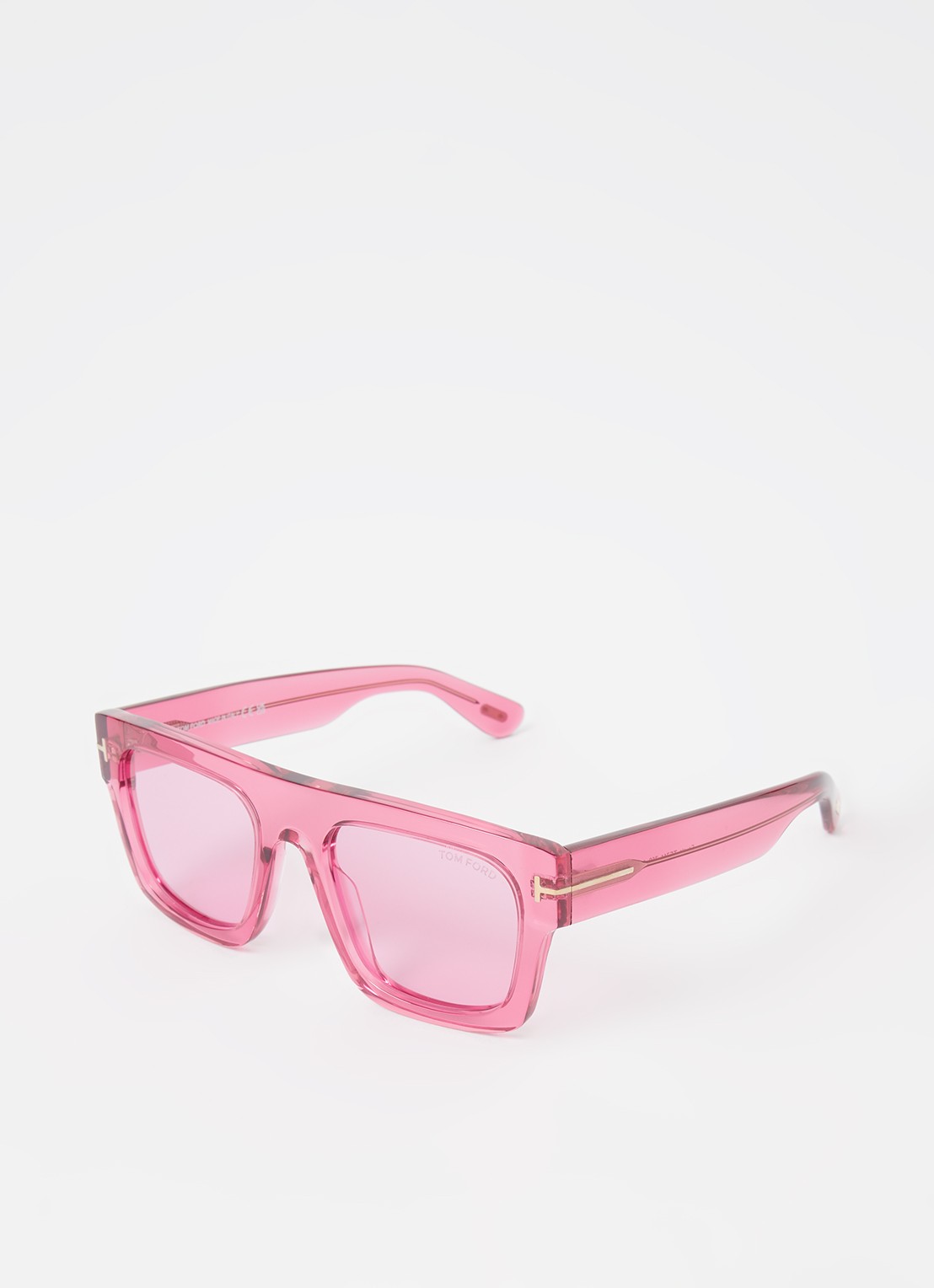 TOM FORD Fausto zonnebril FT0711 - voorkant donkerroze