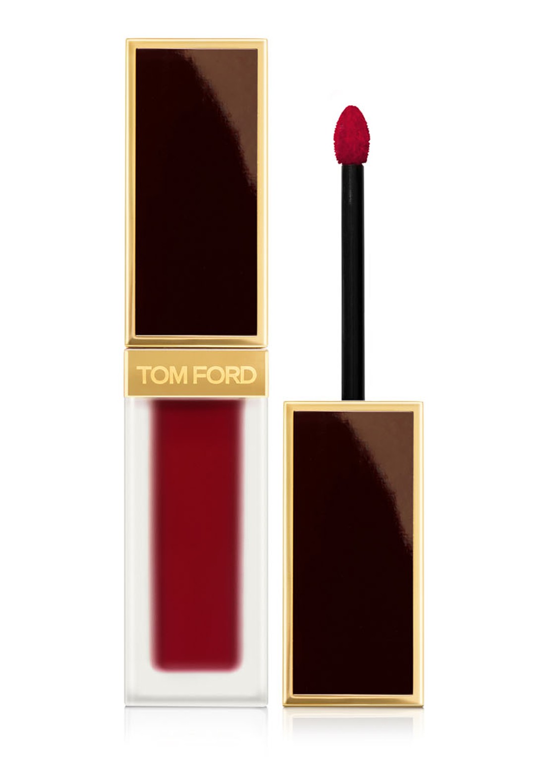 Tom Ford Liquid Lip Luxe Matte - liquid lipstick - voorkant 126 illicit kiss