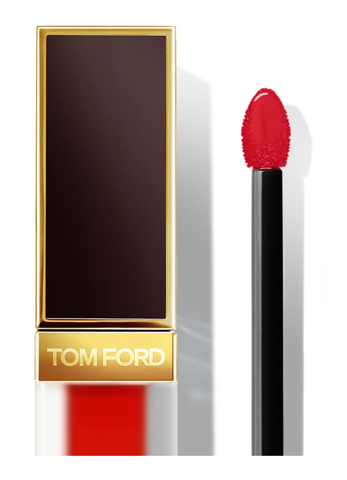 Tom Ford Liquid Lip Luxe Matte - liquid lipstick - detail 4 129 carnal red